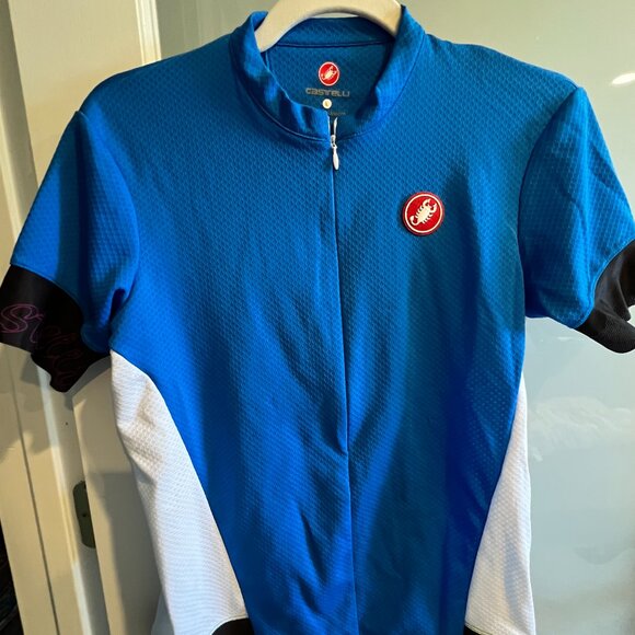 Castelli Tops - Castelli Fortuna Jersey Cycle Bike Shirt Large